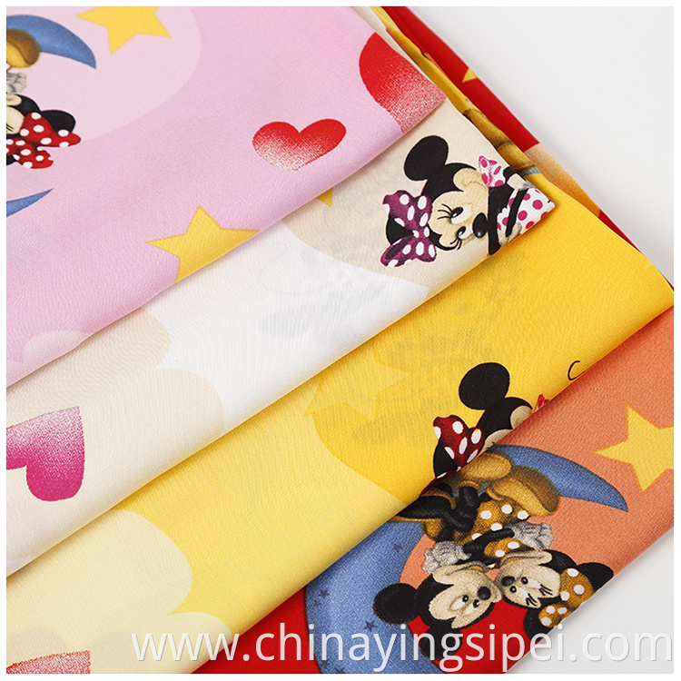 Cheap price shirting poplin printed plain rayon fabric made roll in stocks